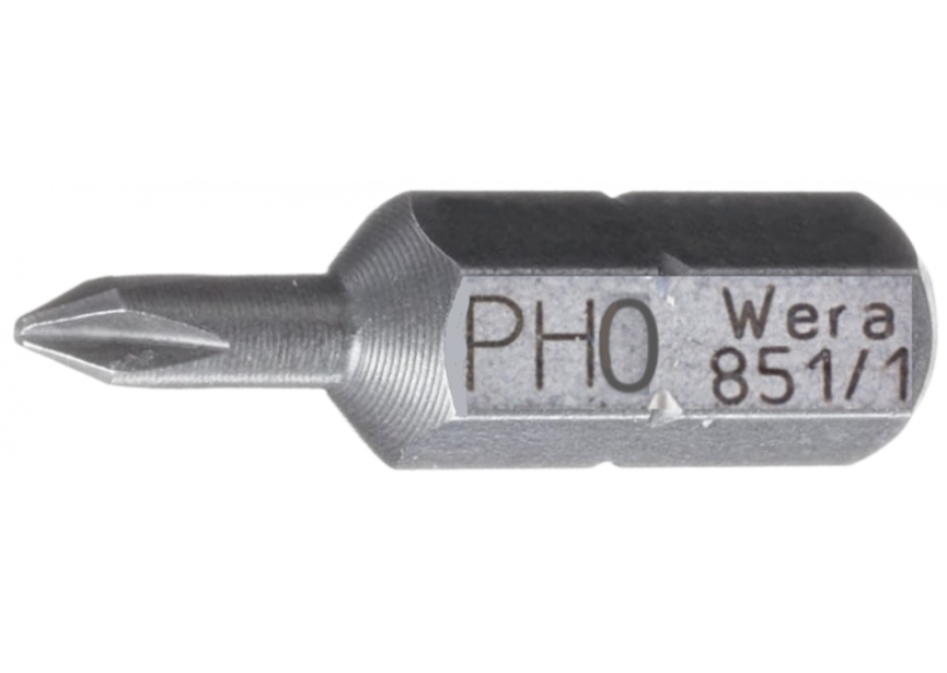 Bit PH0 (1/4-25mm) 851/1 Z Wera 