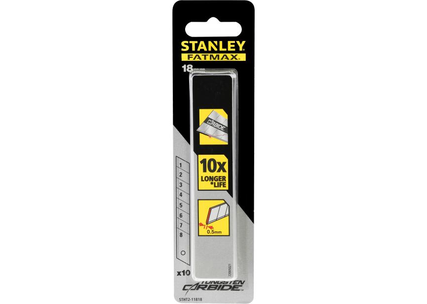 Afbreekmesjes 18mm /10st STHT2-11818 Stanley Carbide