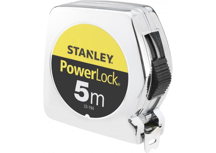 Rolbandmaat 5m/19mm Powerlock 0-33-194 Stanley