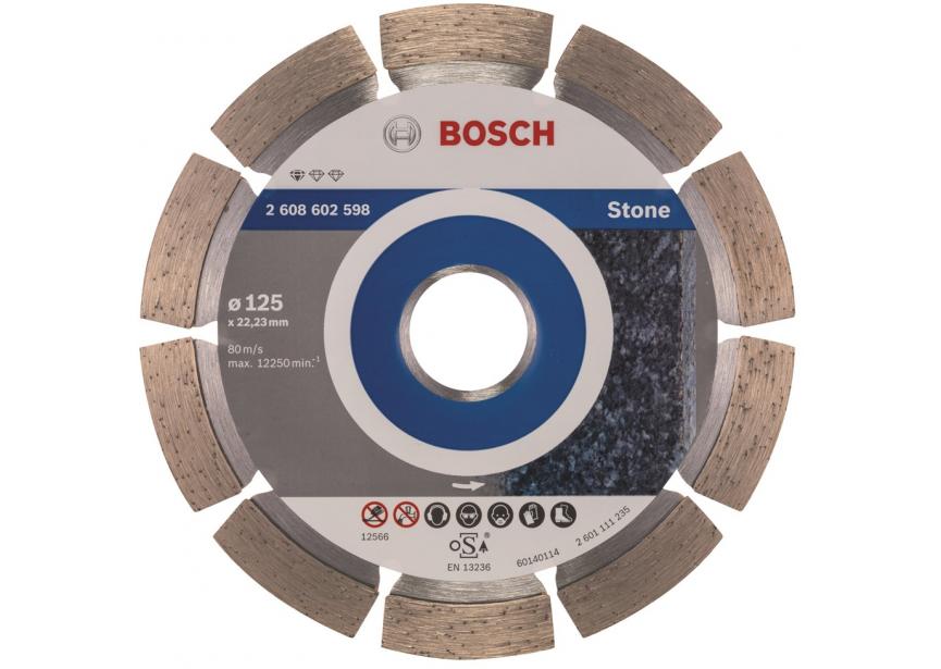 Diamantschijf Bosch Ø125x1.6x10mm (2.608.602.598) Standard stone