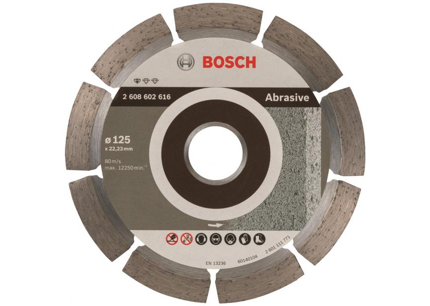Diamantschijf Bosch Ø125x6x7mm (2.608.602.616) Standard abrasive
