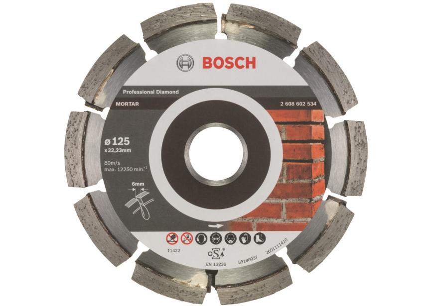 Voegenfrees Bosch Ø125mm (2.608.602.534)