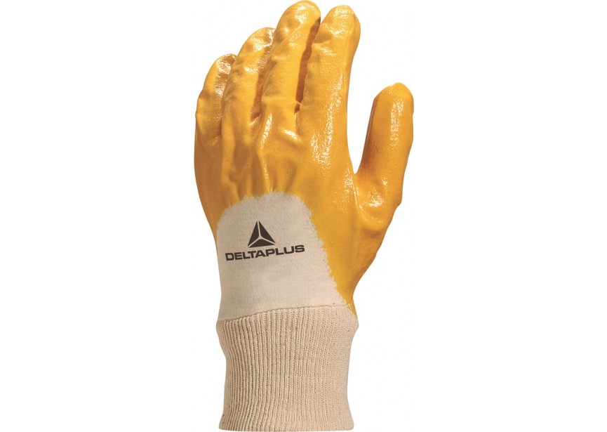 Handschoen lichte Nitril geel mt 9 