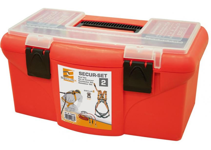 Veiligheidsharnas Kit 2 dakdekker SECUR-SET 2 Securx (SX 102803)