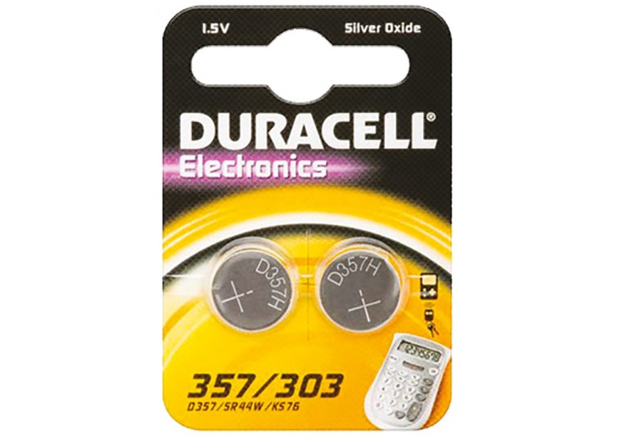 Batterij Duracell D 357/303 (SR44) (1bli/2bat)